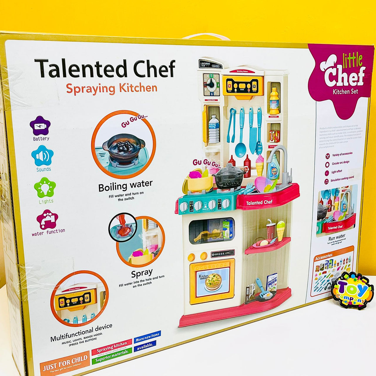 Talented Chef Children's Kitchen 65 Pieces