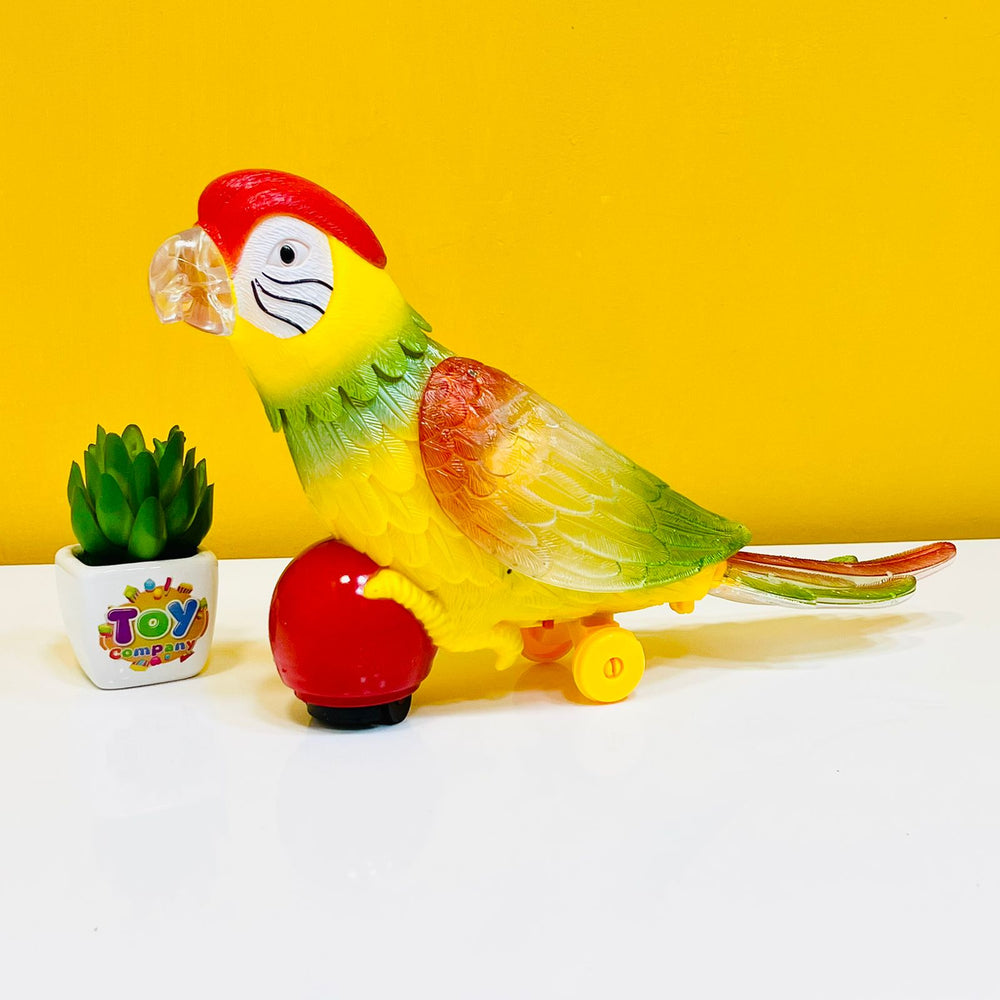 Funny Electric Parrot with 3D Lights