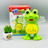 Cute Musical Dancing Frog Toy