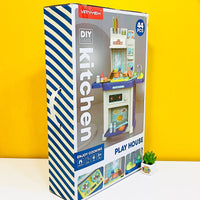 44 Pieces Mist Spray Kitchen - Blue