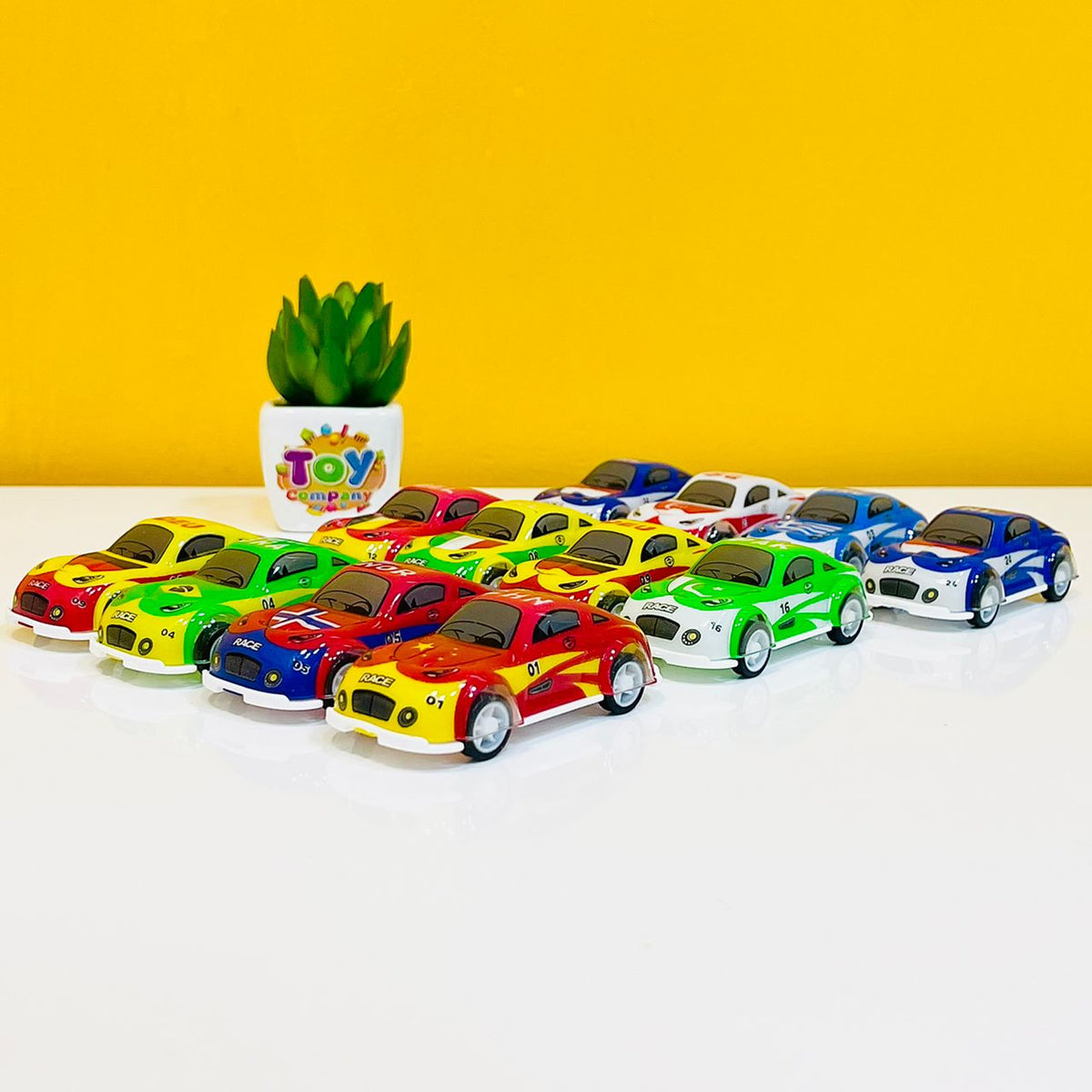Mini International Pull Back Cars - Plastic