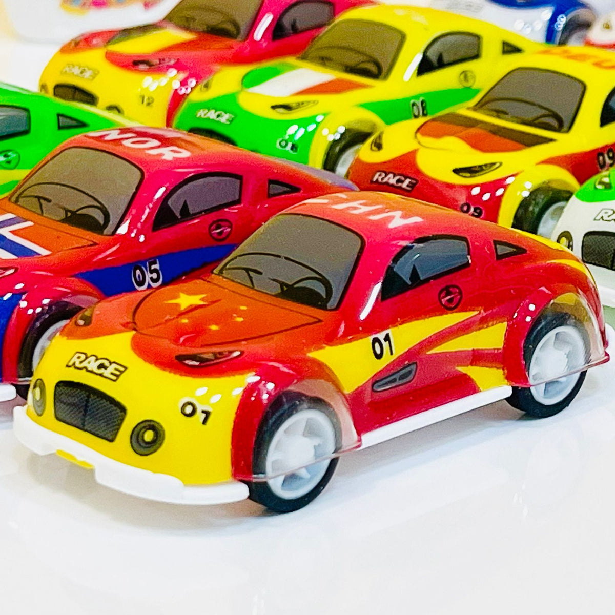 Mini International Pull Back Cars - Plastic