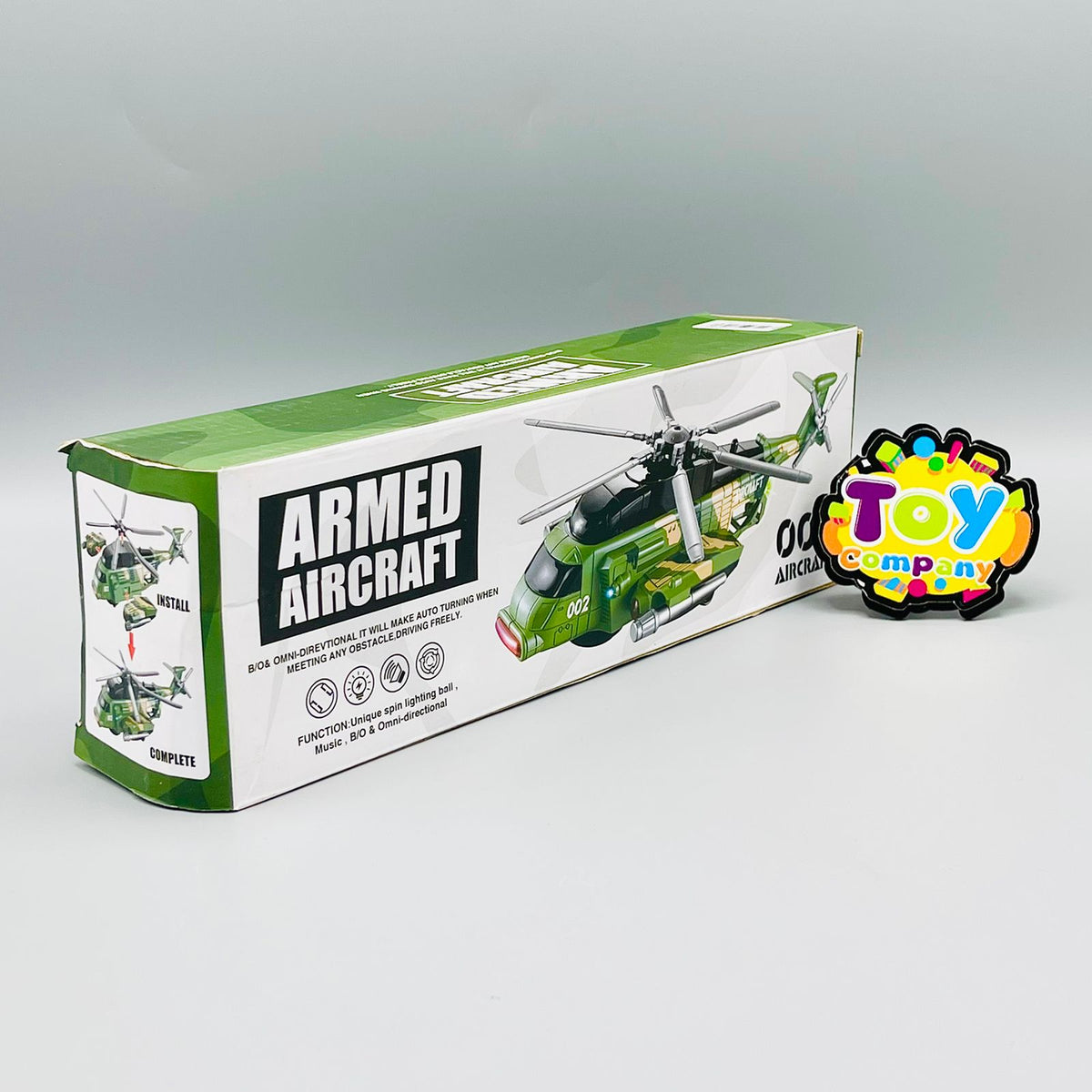 Jack Royal Military Army Helicopter Toy