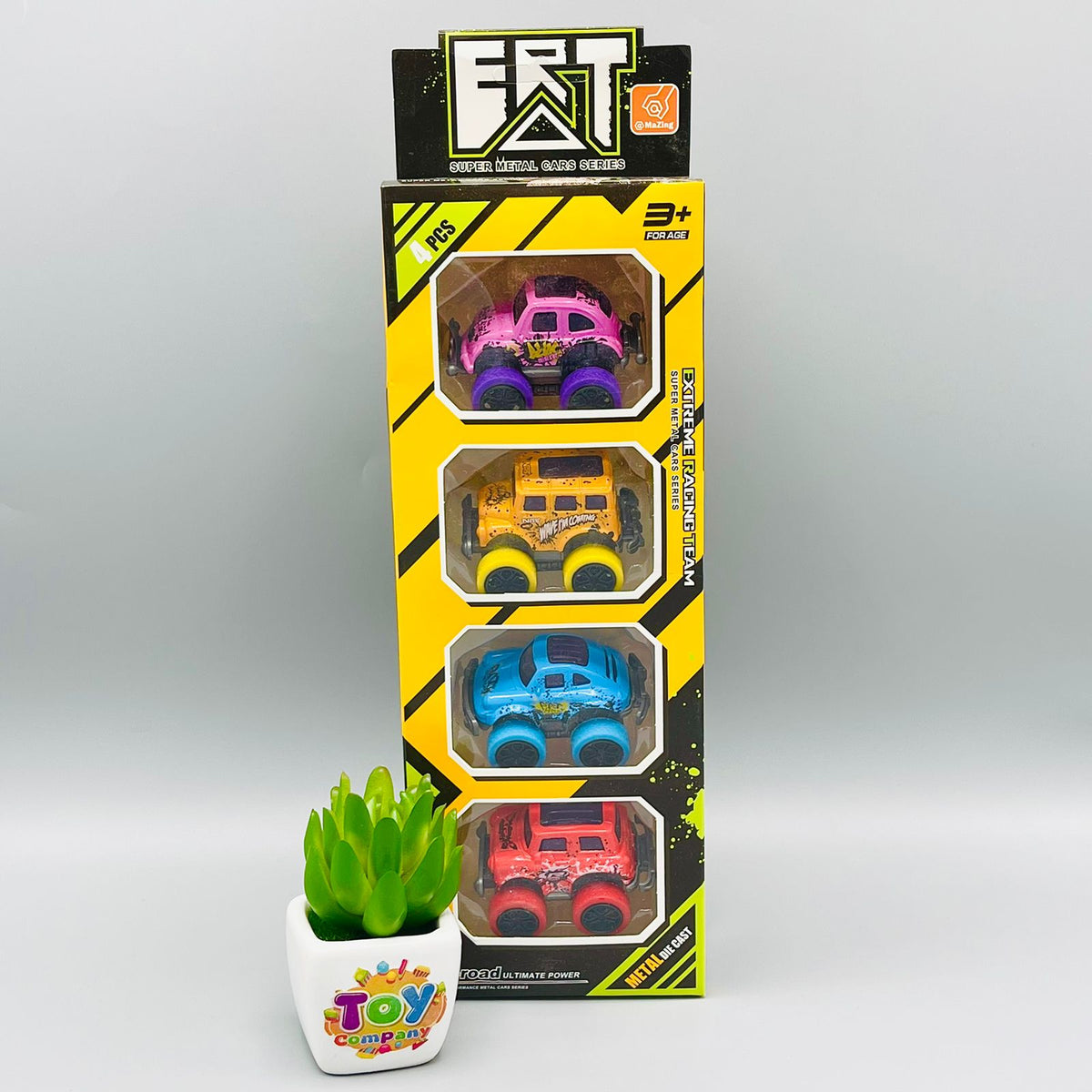Super Metal Mini Monster Trucks