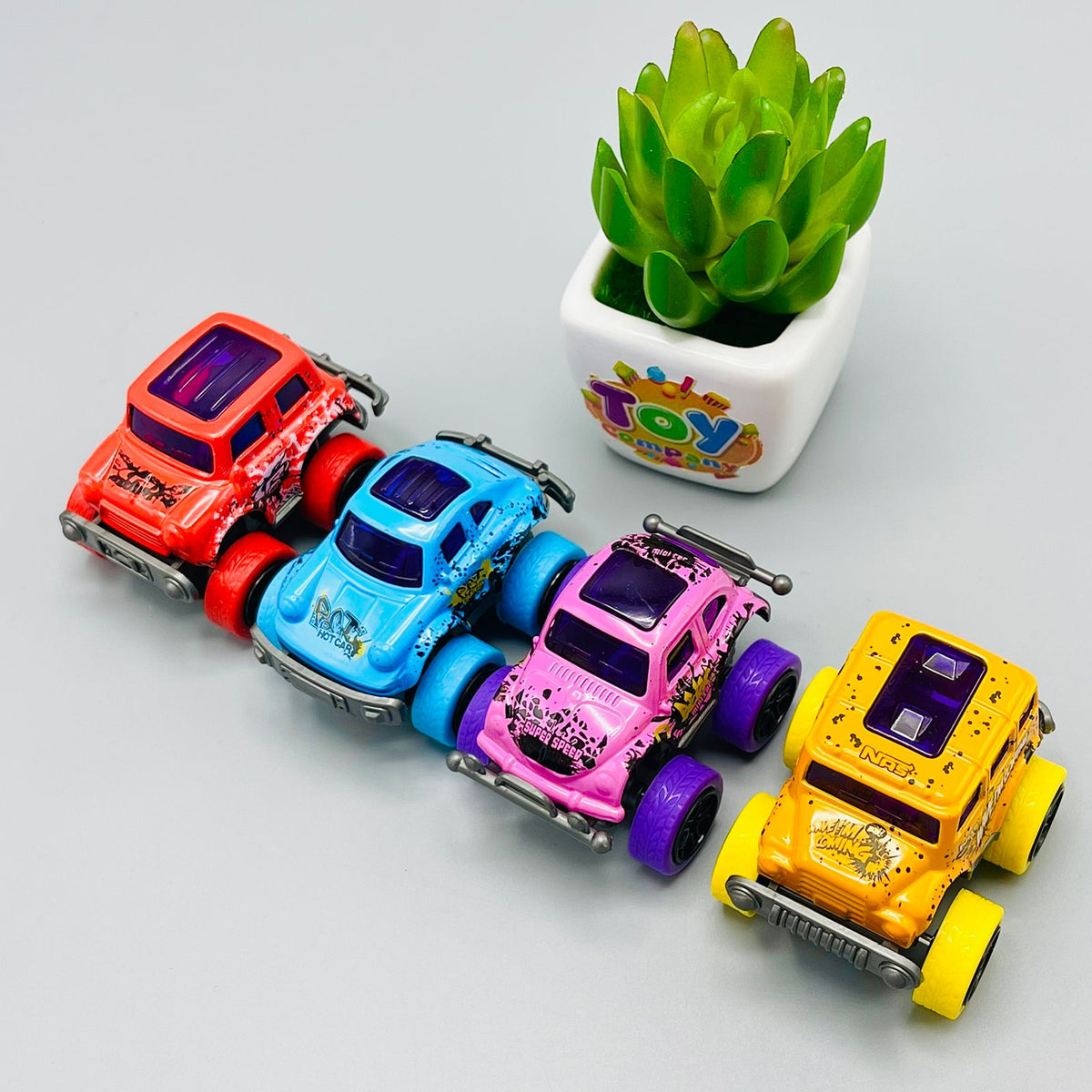 Super Metal Mini Monster Trucks