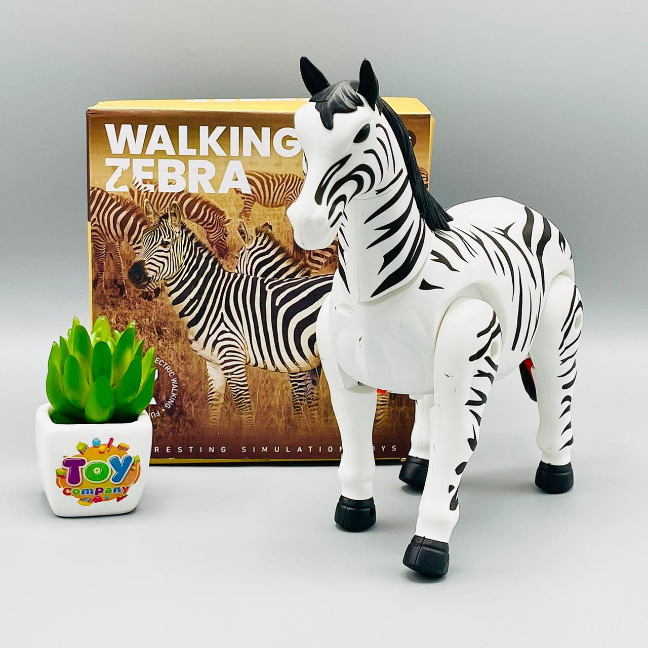 Electric Walking Zebra Toy
