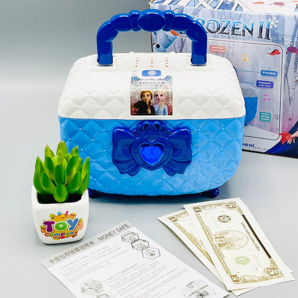 Beauty Box Piggy Bank ATM with Finger Print