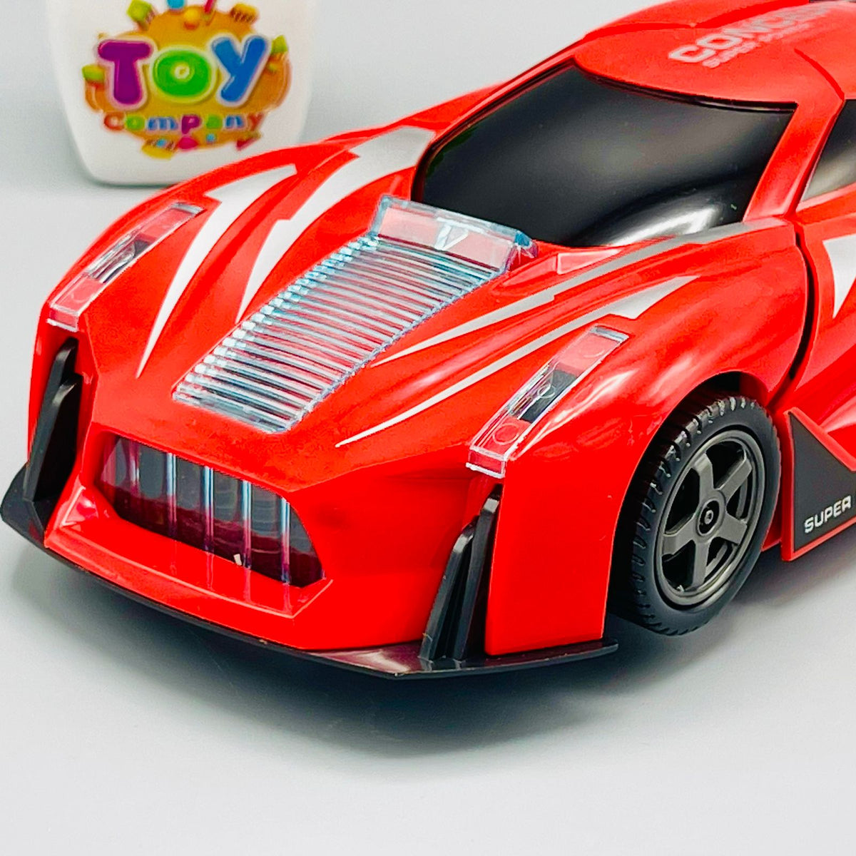 Double Door Toy Car with Lights and Sound