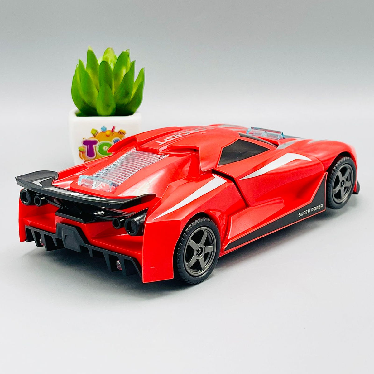 Double Door Toy Car with Lights and Sound