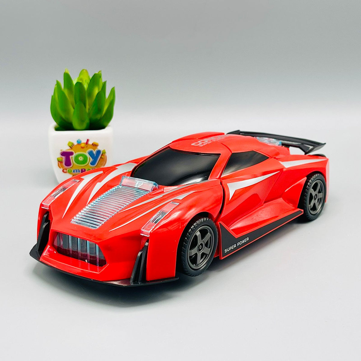 Double Door Toy Car with Lights and Sound