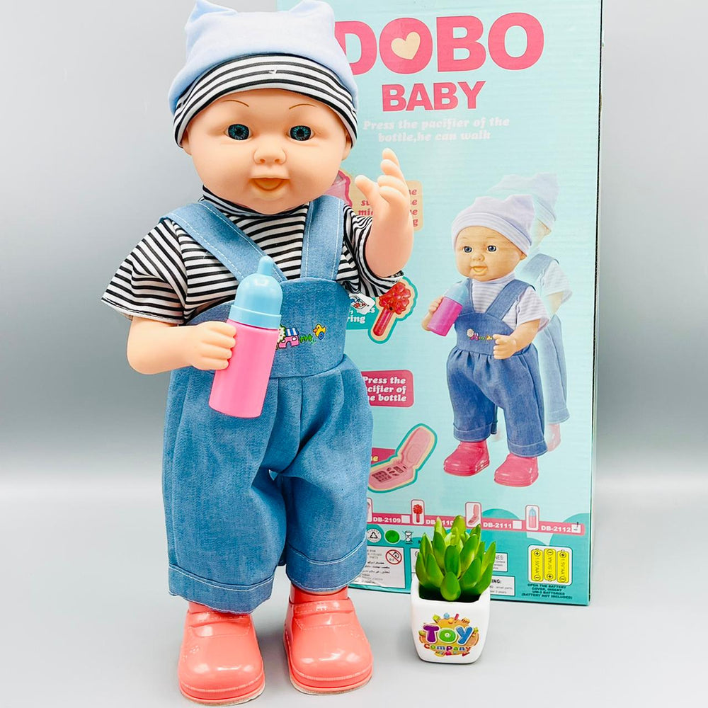 Dobo Singing Walking Baby Boy Doll