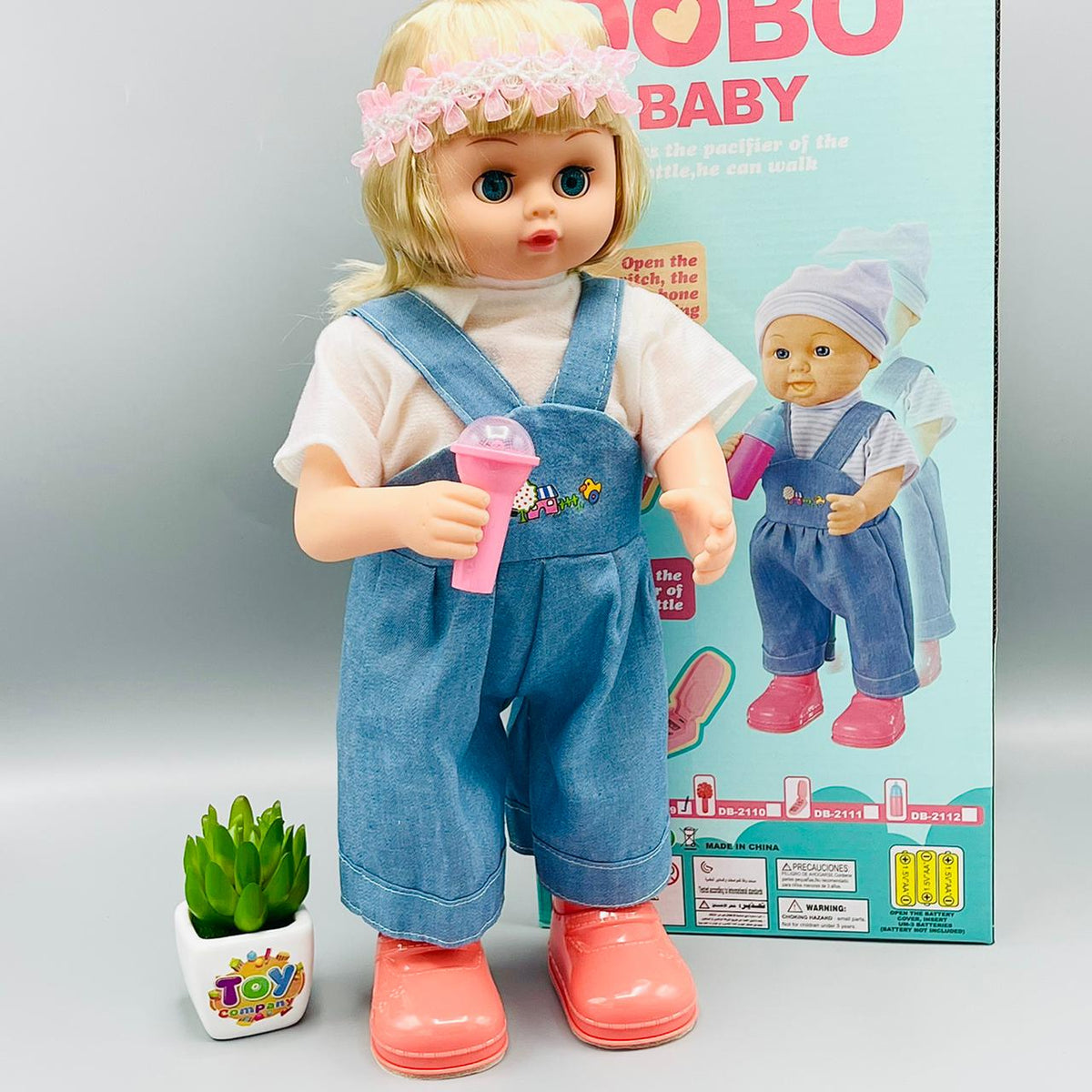 Dobo Singing Walking Bride Baby Doll