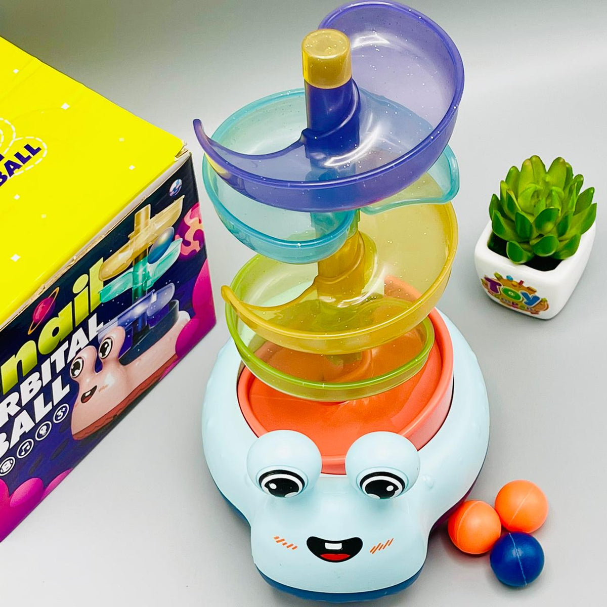 Musical Snail Orbital Ball Roll