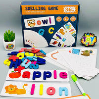 Wooden Spelling Game Educational Toy