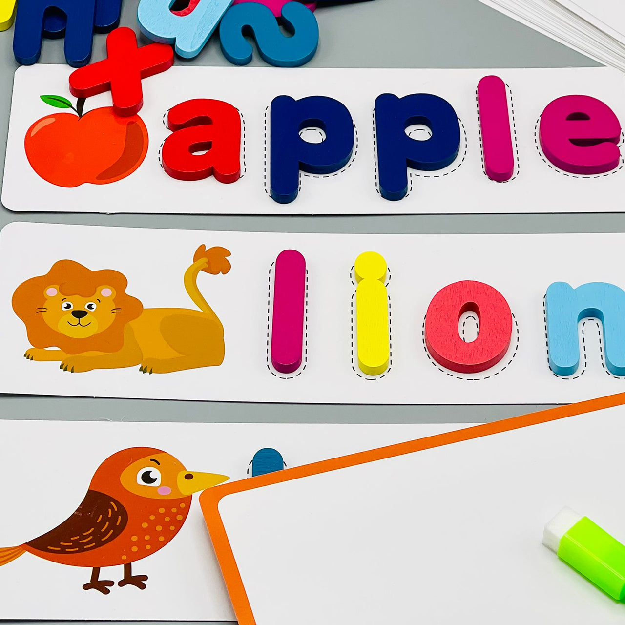 Wooden Spelling Game Educational Toy