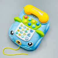 Pull Along Musical Telephone Car