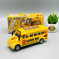 Mini Battery Operated School Bus Toy