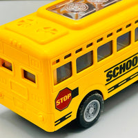 Mini Battery Operated School Bus Toy