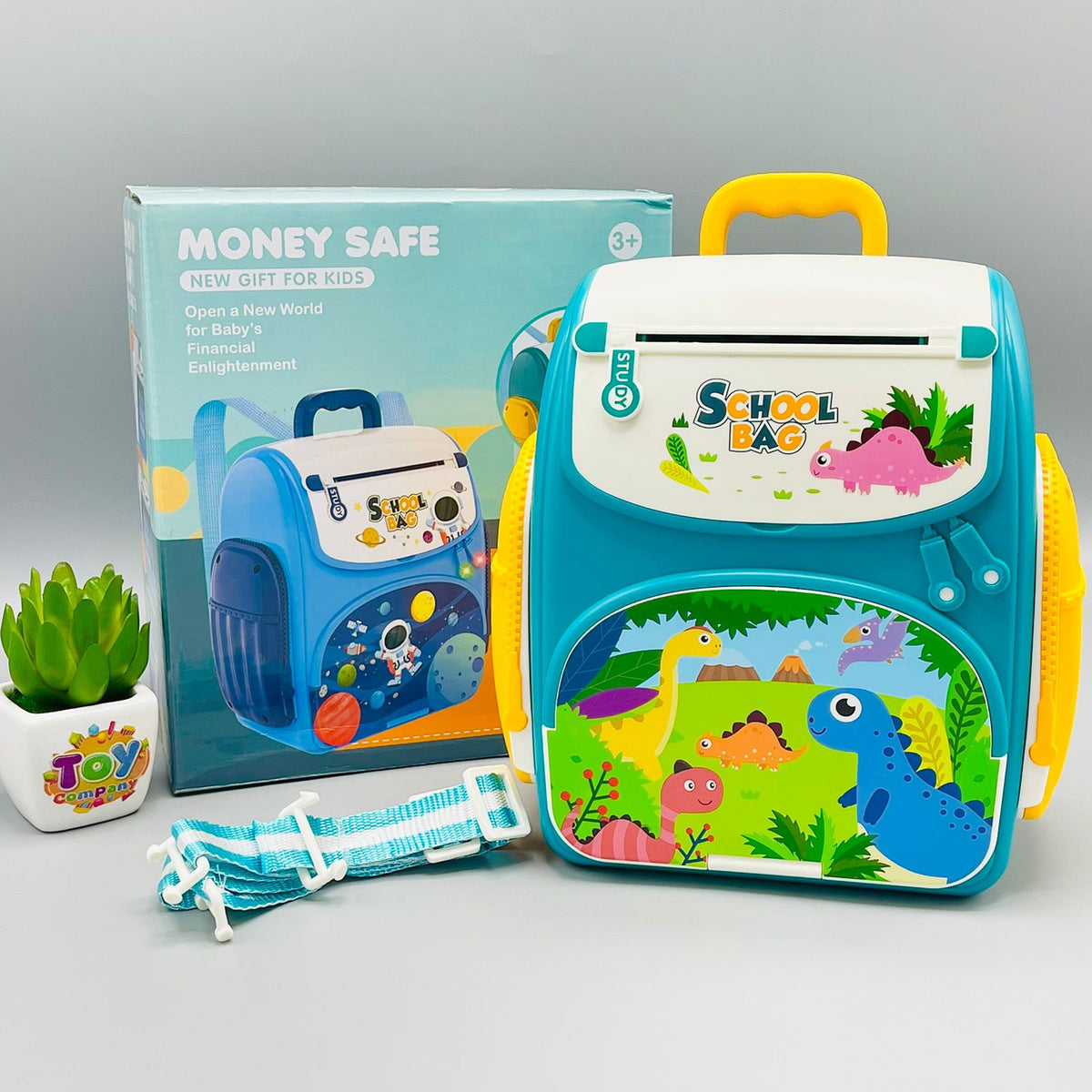 School Bag Piggy Bank ATM - Assortment