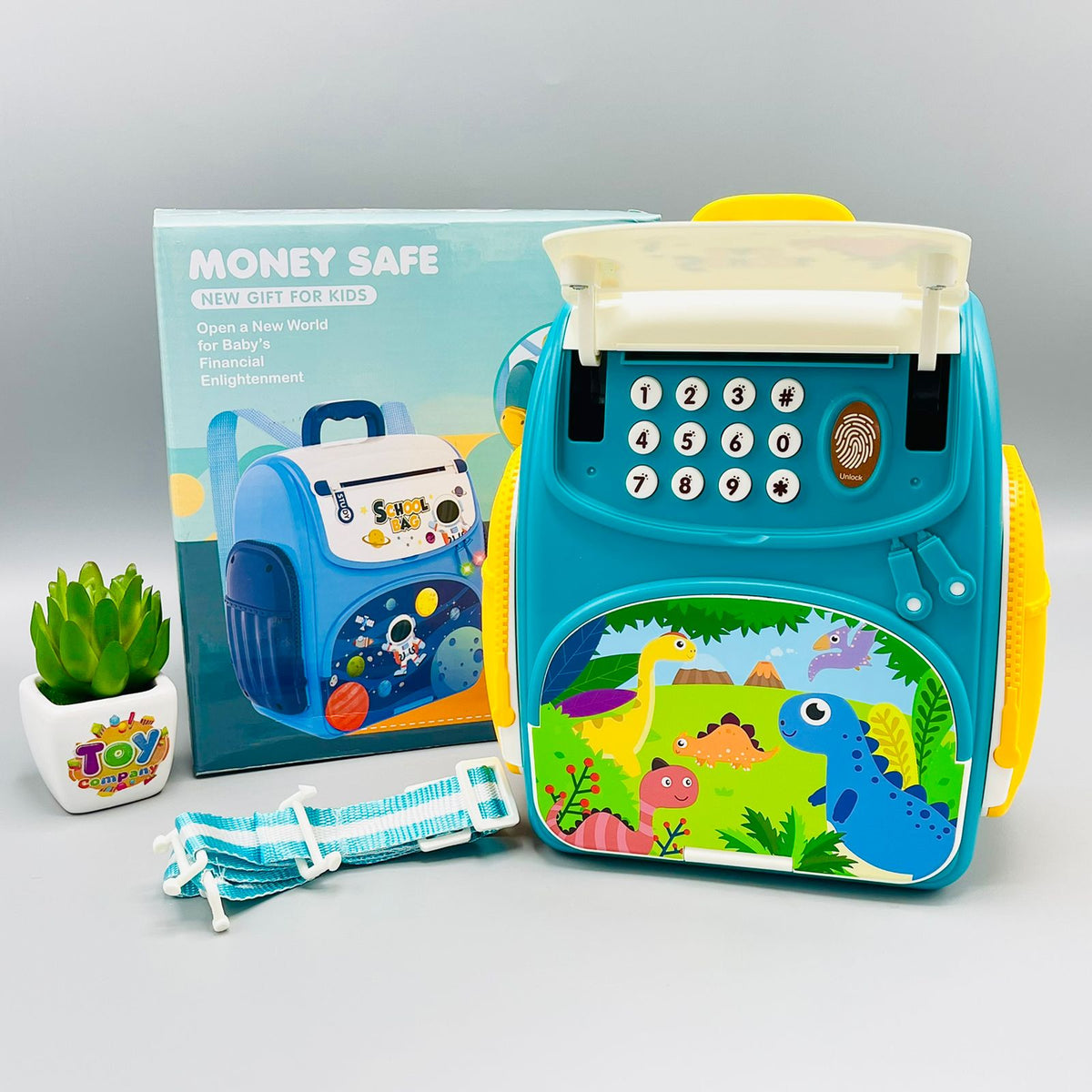 School Bag Piggy Bank ATM - Assortment