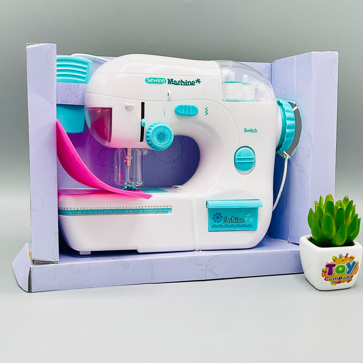 Realistic Battery Operated Sewing Machine for Kids