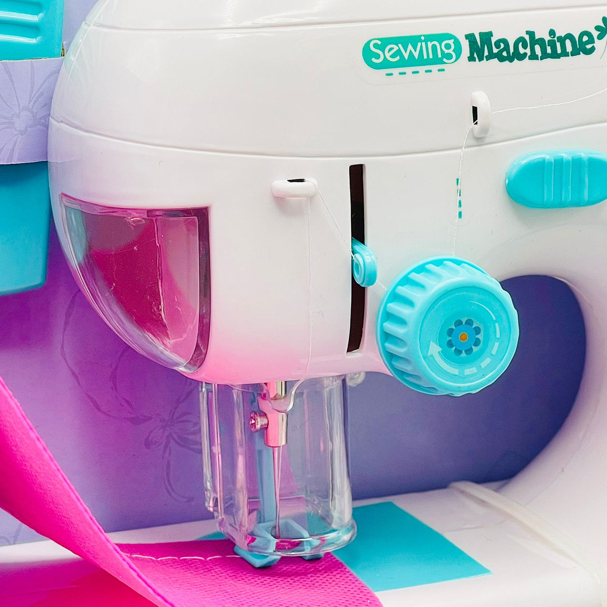 Realistic Battery Operated Sewing Machine for Kids