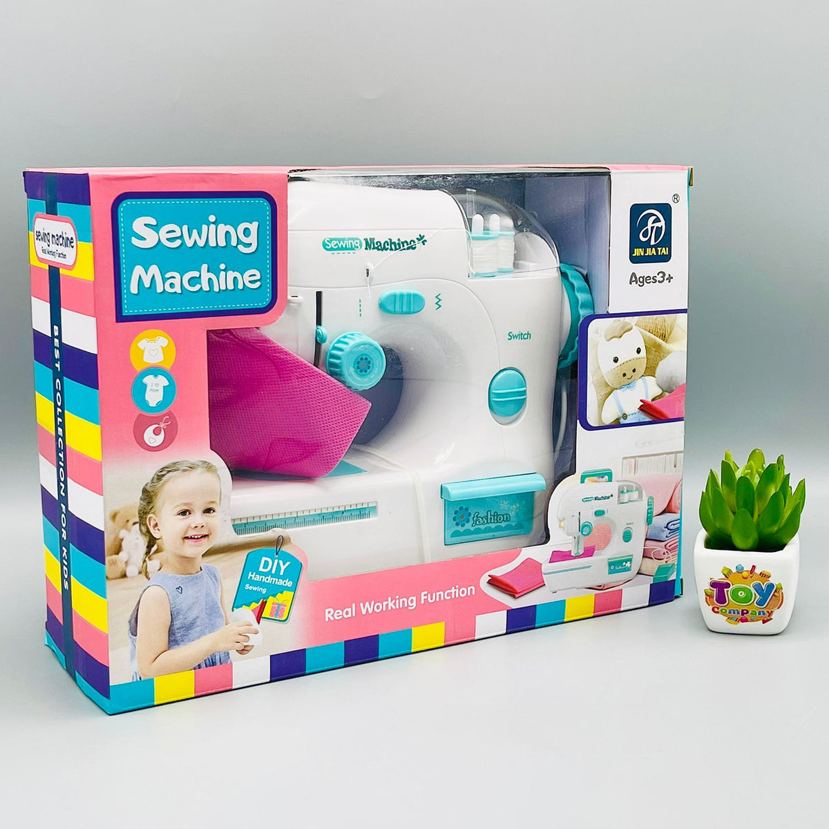 Realistic Battery Operated Sewing Machine for Kids
