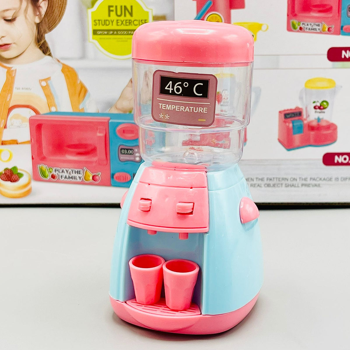 4Pcs Happy Family Home Appliances