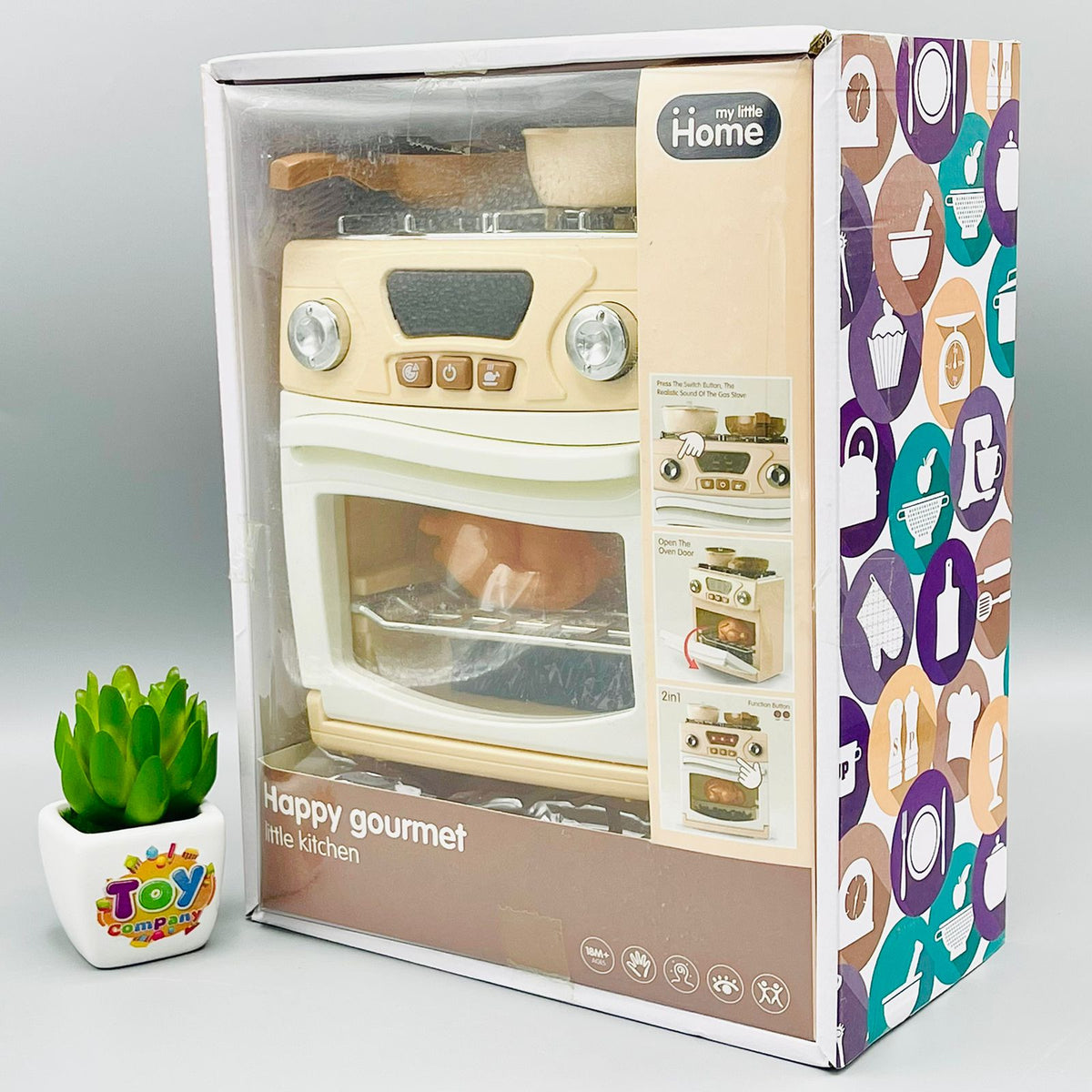 Happy Gourmet Simulation Microwave Oven