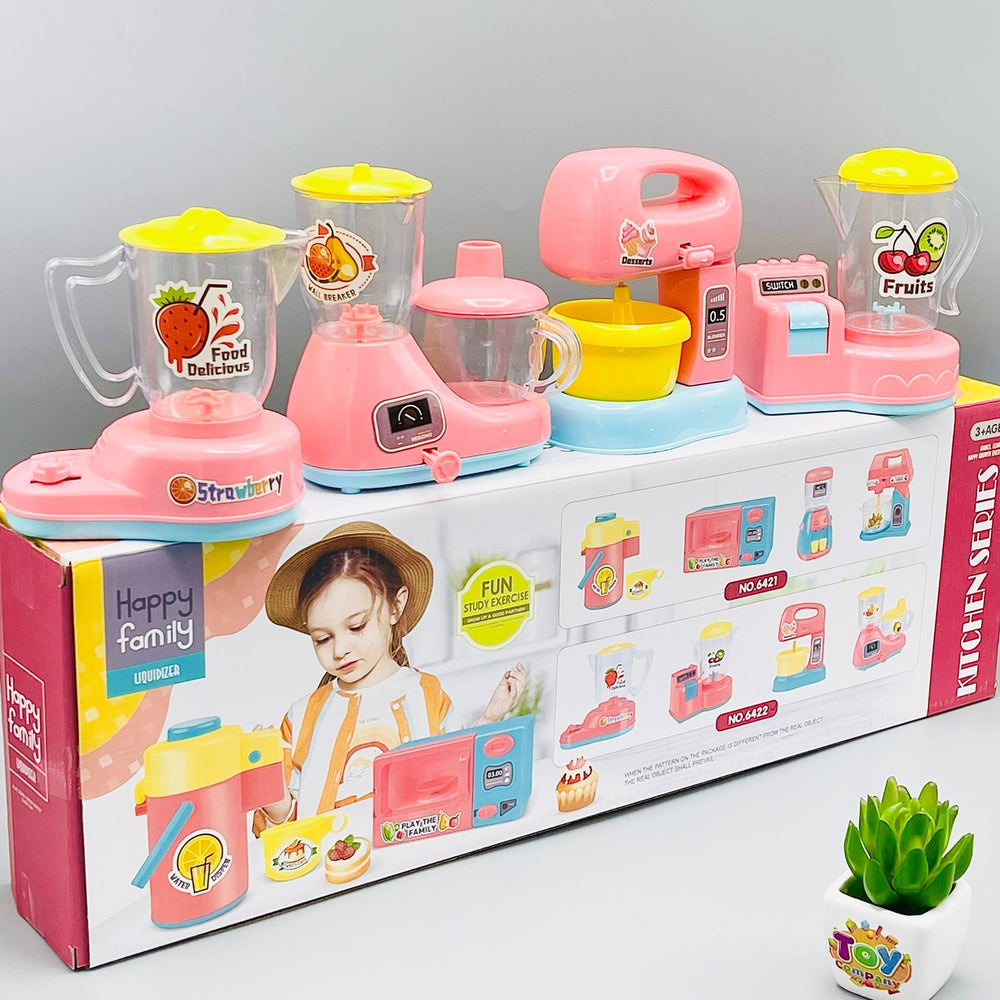 4Pcs Happy Family Home Appliances - Manual