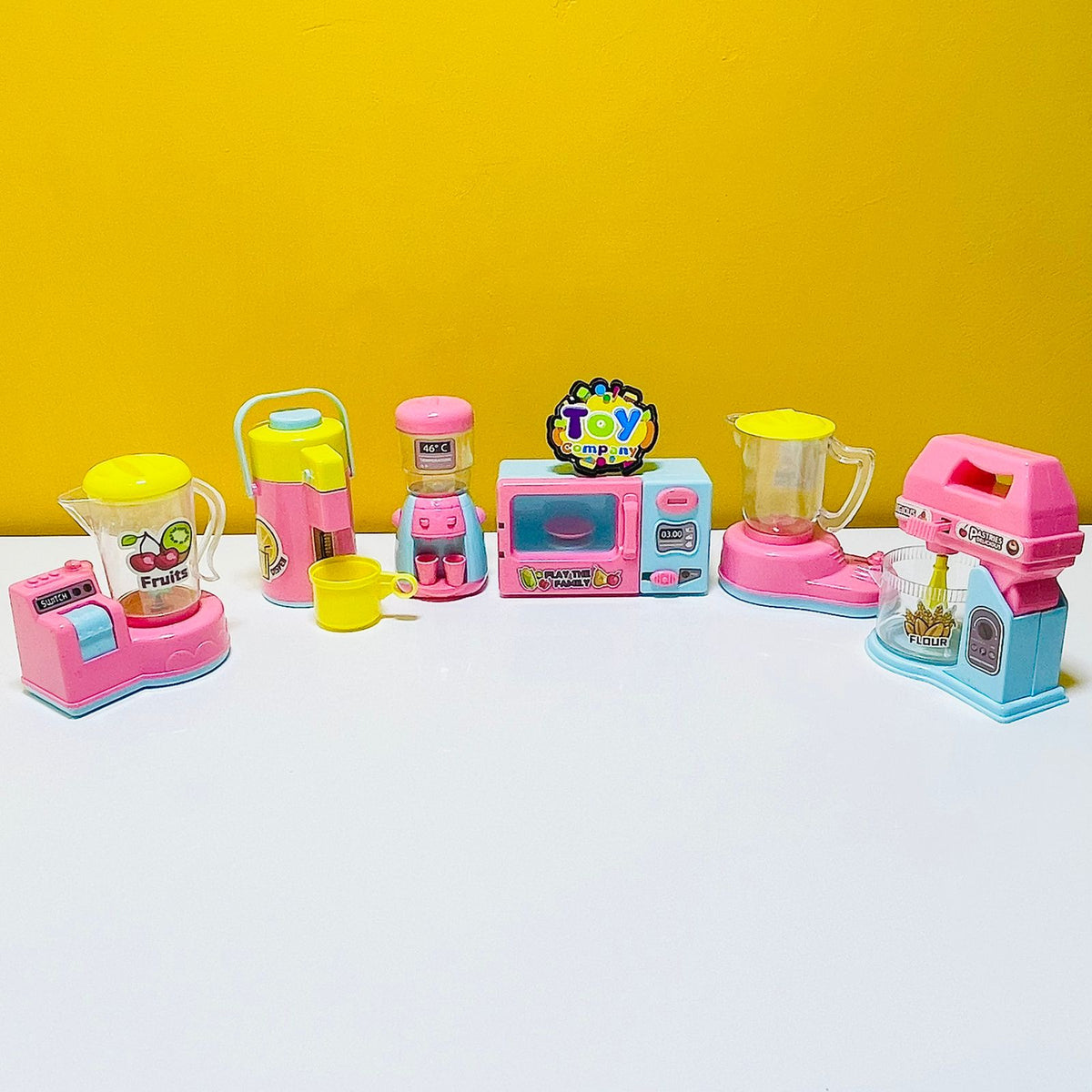 6Pcs Happy Family Home Appliances - Manual