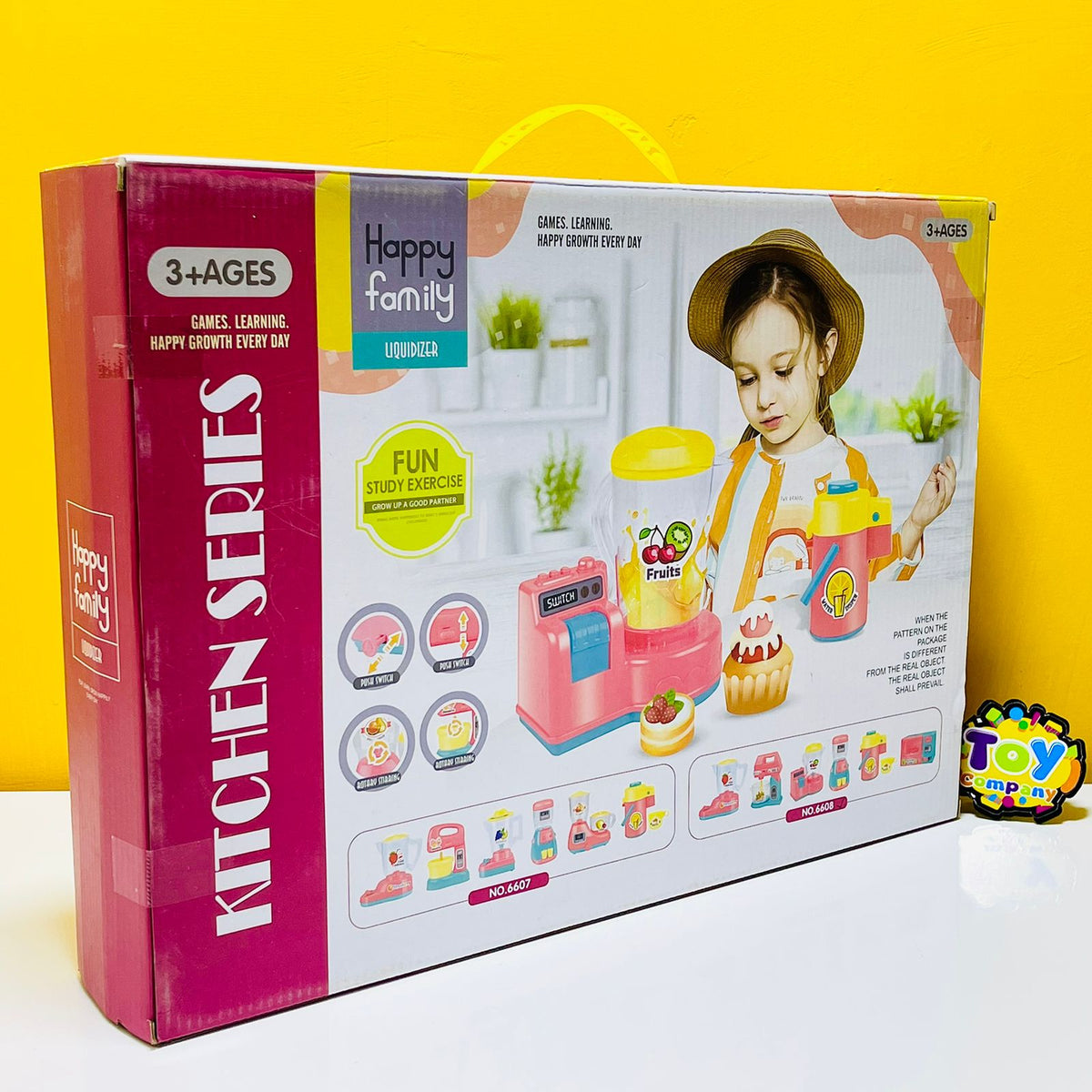 6Pcs Happy Family Home Appliances - Manual