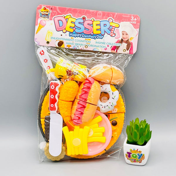 Happy Dessert Pizza/Fast Food Set Toy