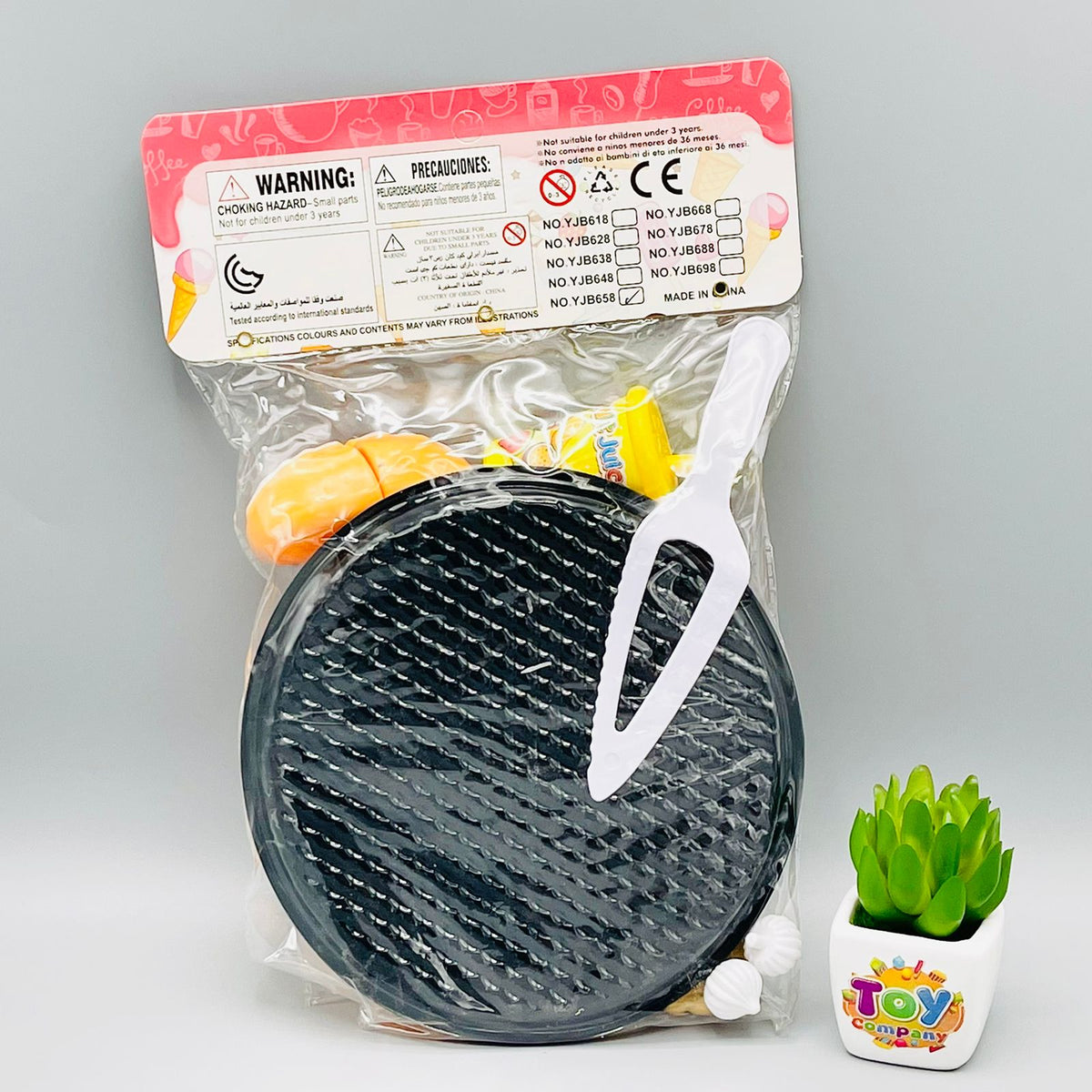 Happy Dessert Pizza/Fast Food Set Toy