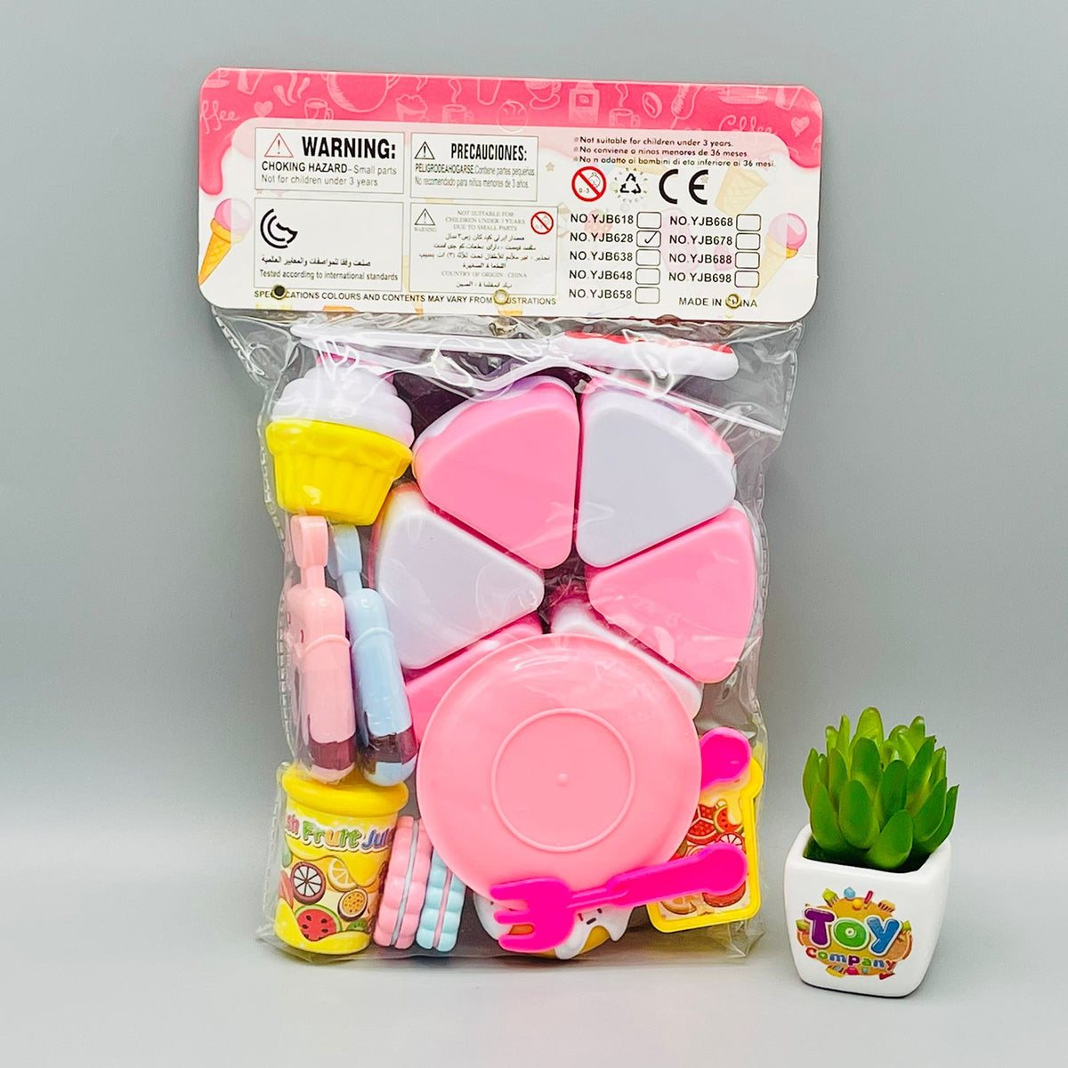 Happy Desert Cake Set Toy