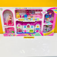 Sweet Home Doll House with Accessories