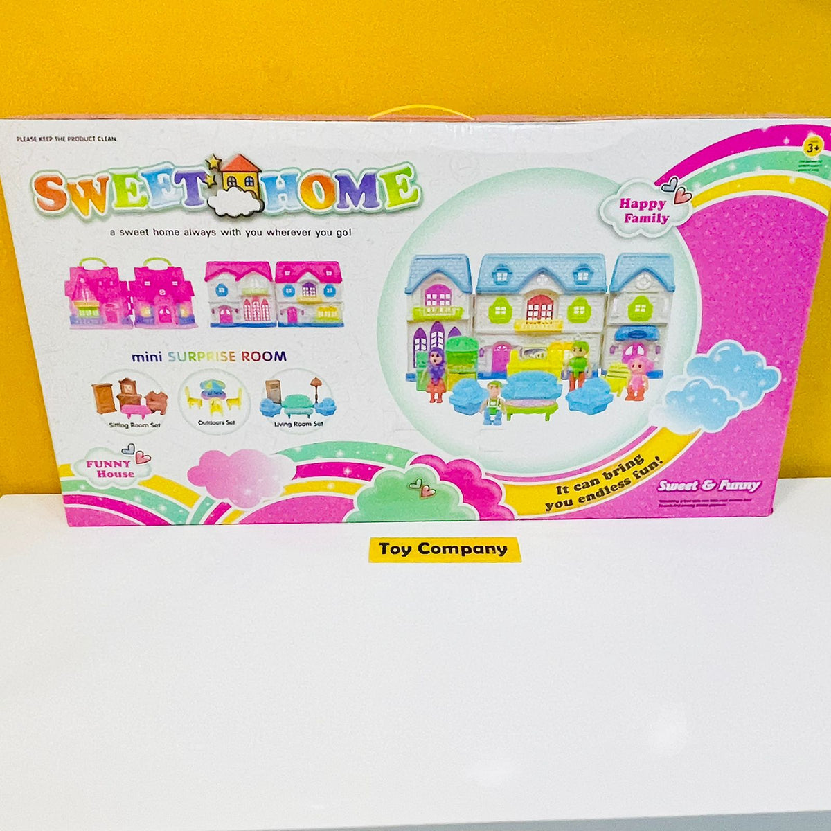 Sweet Home Doll House with Accessories