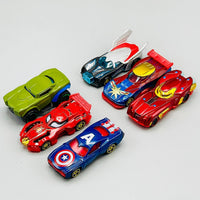 Hot Wheels Set of 6 Avengers Series Cars