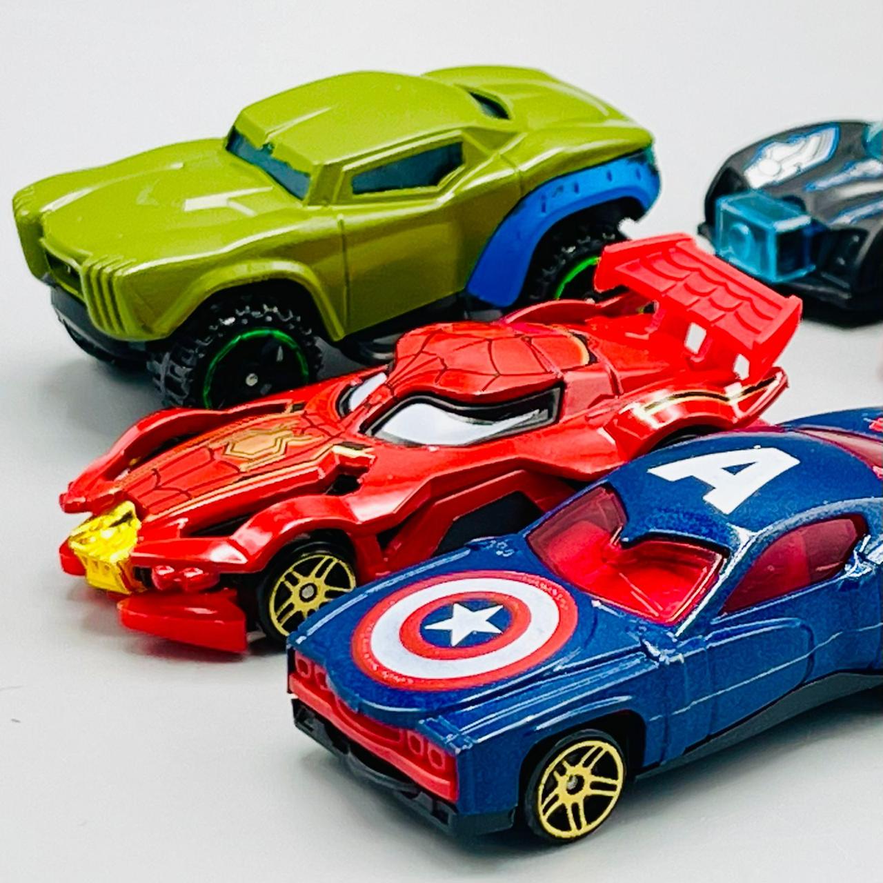 Hot Wheels Set of 6 Avengers Series Cars
