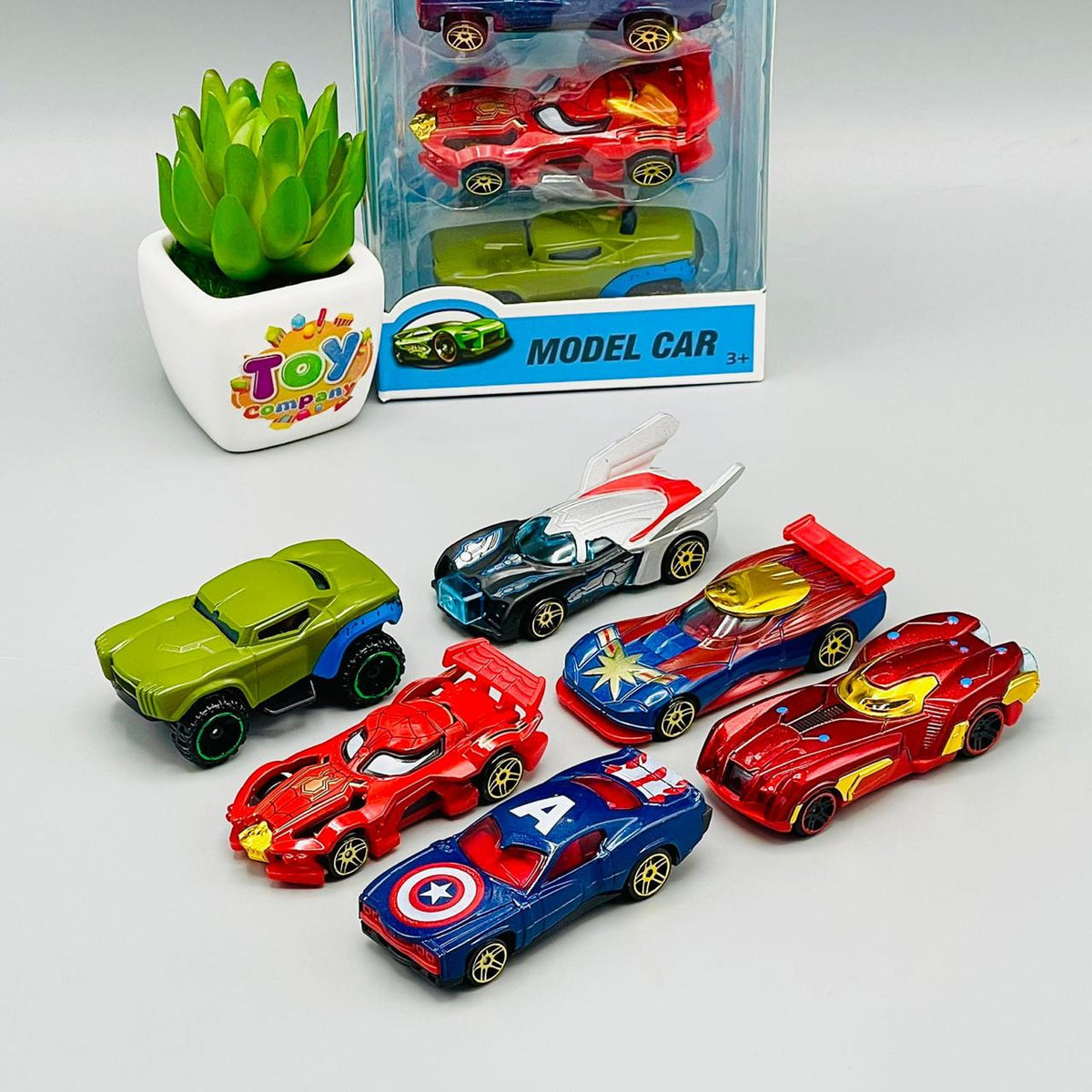 Hot Wheels Set of 6 Avengers Series Cars
