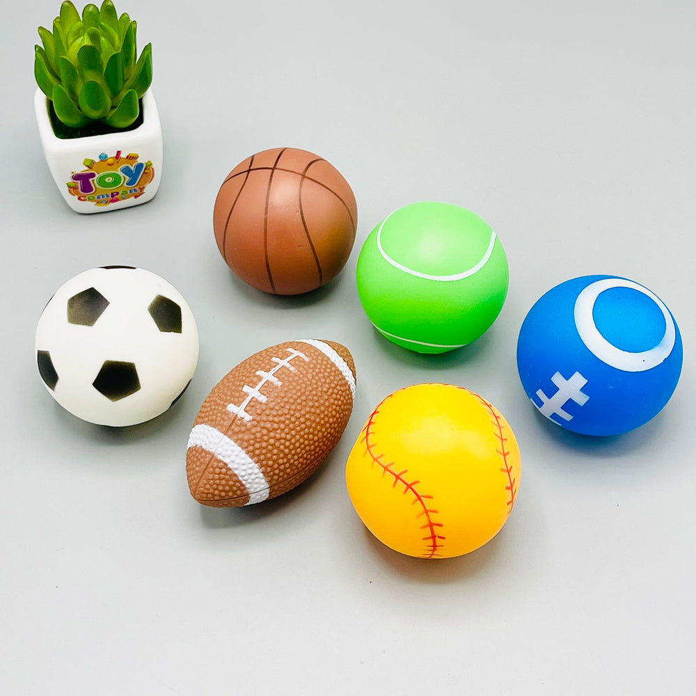 Colorful Chu Chu Balls - Pack of 6