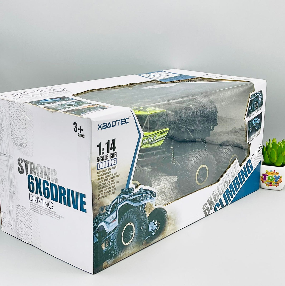 R/C Rock Crawler 6X6 With 2.4GH Remote Control
