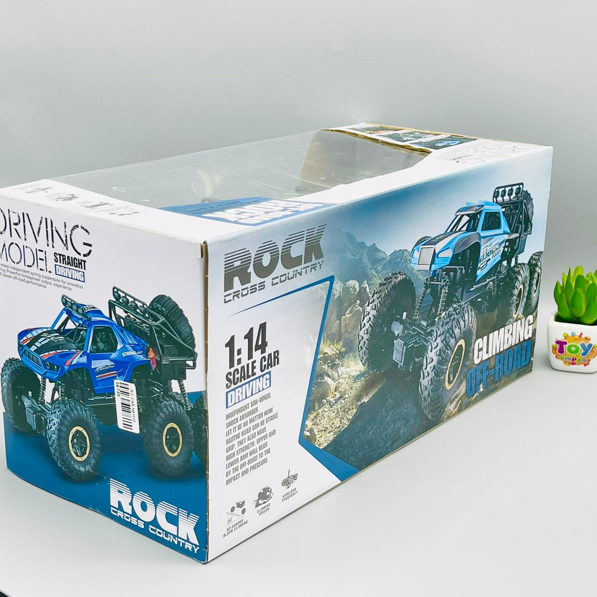 R/C Rock Crawler 6X6 With 2.4GH Remote Control
