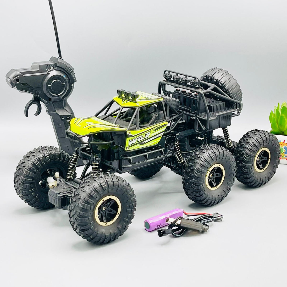 R/C Rock Crawler 6X6 With 2.4GH Remote Control