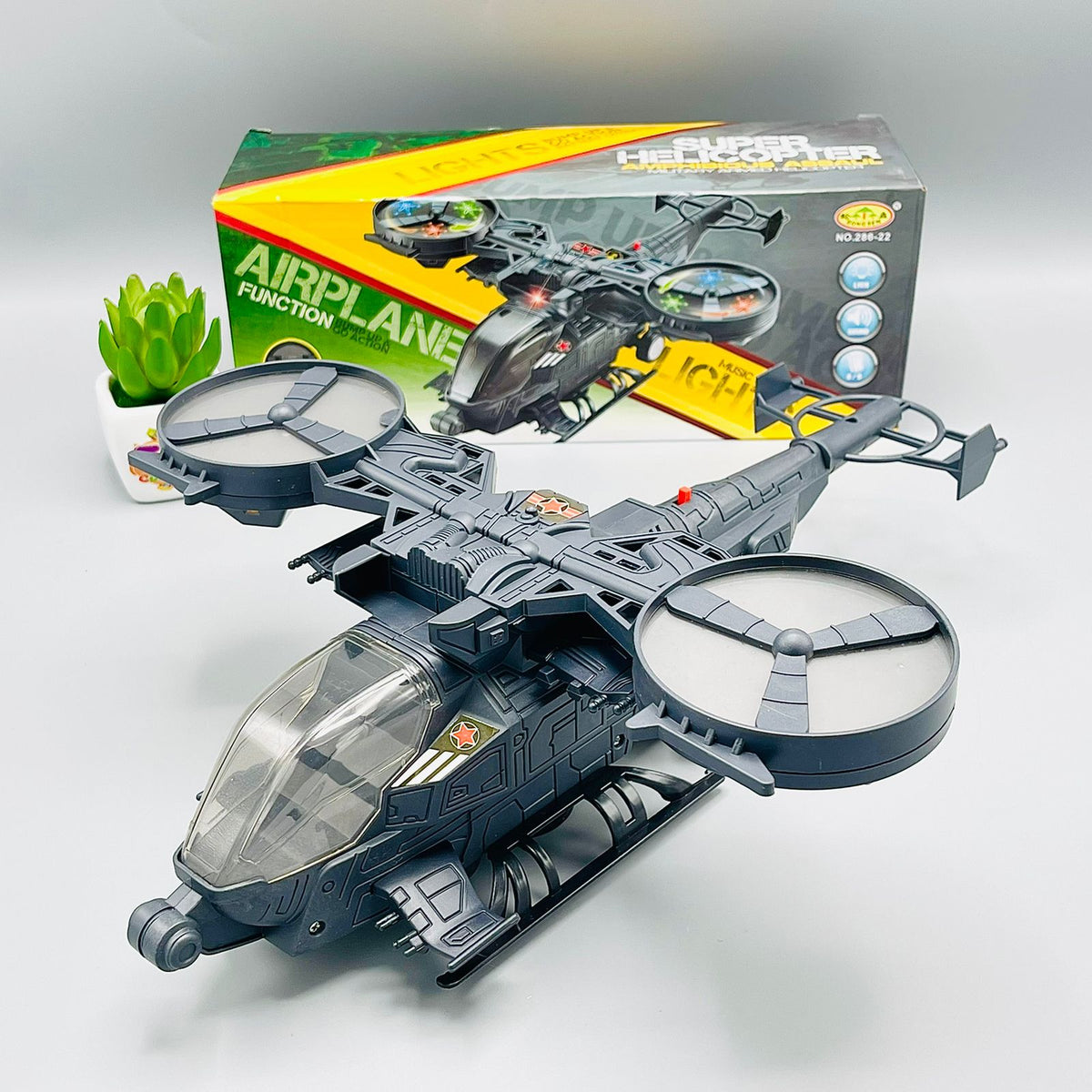 Scorpion Helicopter with Lights & Sound