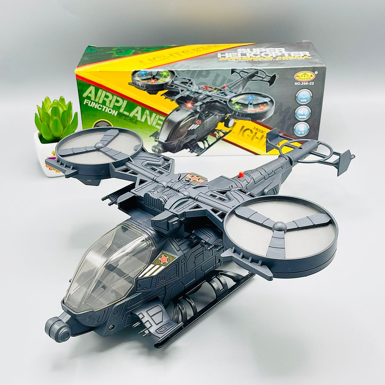 Scorpion Helicopter with Lights & Sound