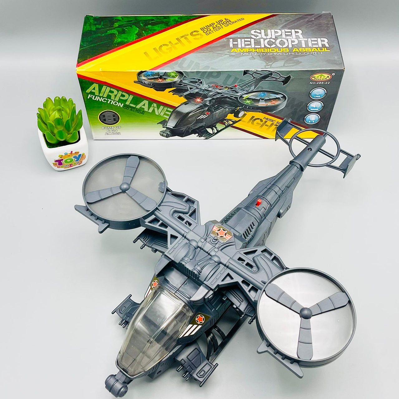 Scorpion Helicopter with Lights & Sound