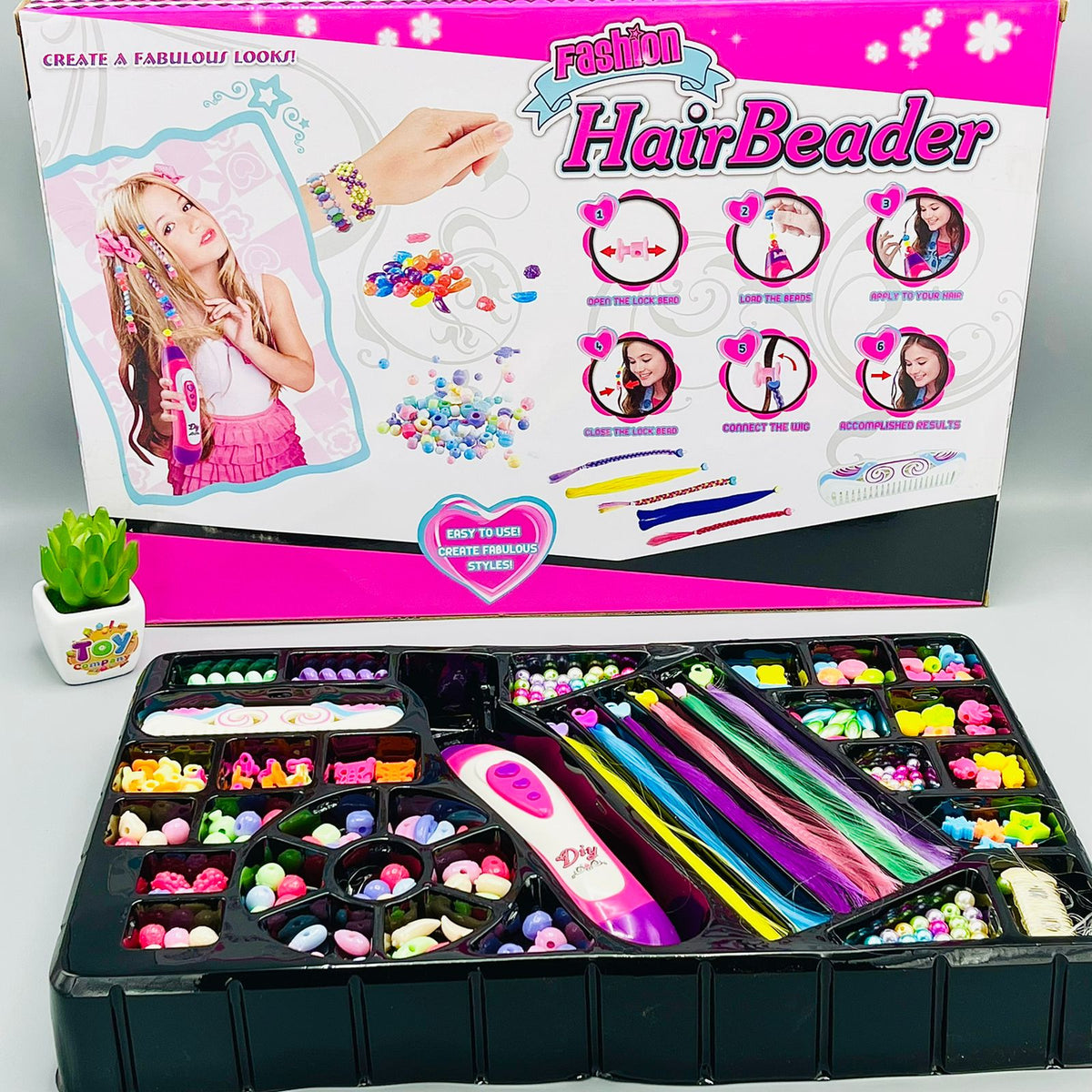 DIY Fashion Hair Beader for Girls