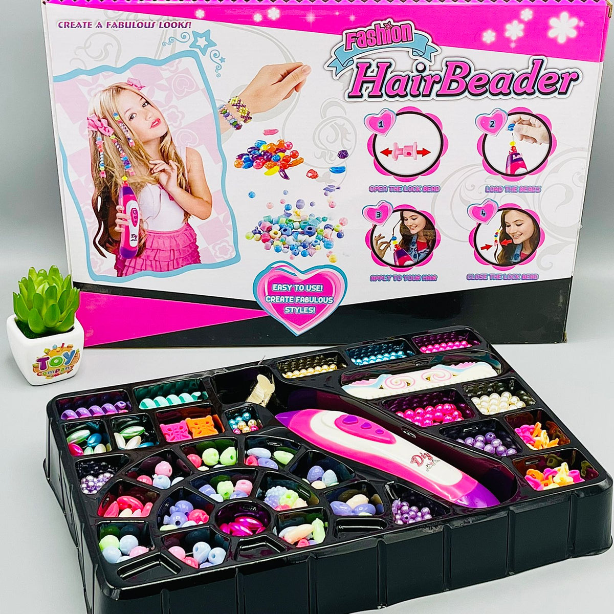 DIY Fashion Hair Beader for Girls
