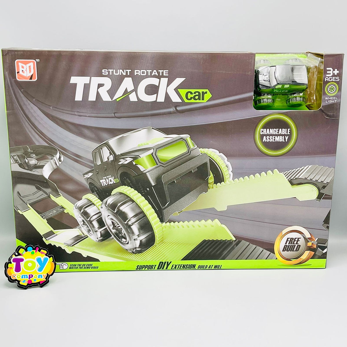 BD DIY Acrobatic Roller Coaster Track